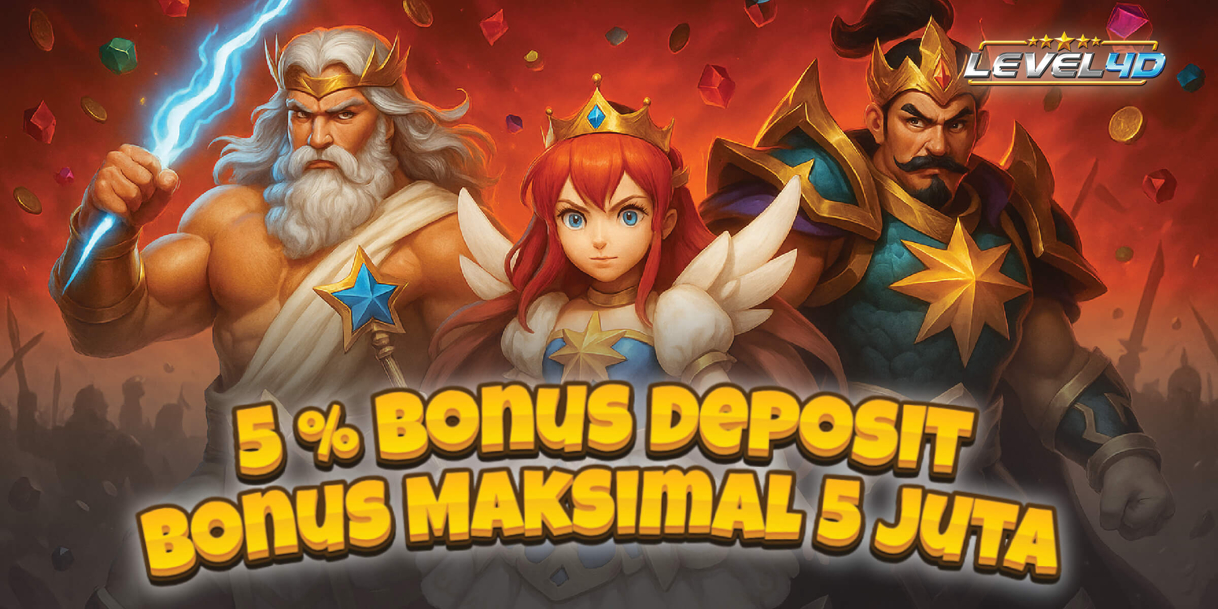 Bonus Deposit 5%